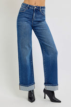 Cargar imagen en el visor de la galería, RISEN Tummy Control High Rise Cuffed Jeans
