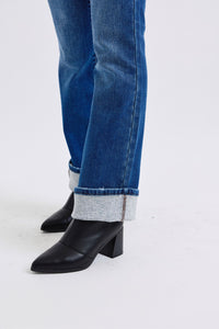 Judy Blue Mid Rise Blue Wash Denim Bootcut Jeans