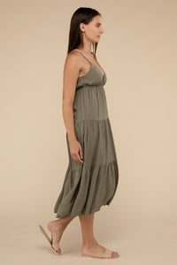 Zenana Tiered Cami Dress