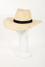 Загрузить изображение в средство просмотра галереи, Fame Basket Weave Straw Sun Hat
