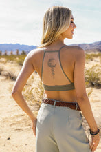 Cargar imagen en el visor de la galería, Leto Crescent Moon Dream Catcher Tattoo Mesh Bralette
