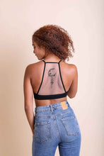 Cargar imagen en el visor de la galería, Leto Crescent Moon Dream Catcher Tattoo Mesh Bralette
