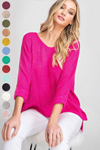 Carregar imagem no visualizador da galeria, Crew Neck Knit Sweater
