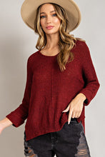 Carregar imagem no visualizador da galeria, Crew Neck Knit Sweater
