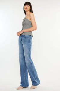 Kancan Ultra High Rise Cat's Whiskers Blue Denim Jeans