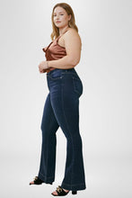 Load image into Gallery viewer, KanCan Plus High Waisted Flared Leg Blue Denim Jeans

