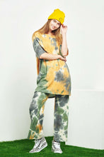 Carica l&#39;immagine nel visualizzatore di Gallery, Jade by Jane Brushed Tie Dye Ribbed Knit Loungewear Set

