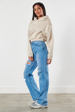 Загрузить изображение в средство просмотра галереи, Distressed Wide Leg Jeans
