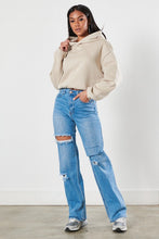 Загрузить изображение в средство просмотра галереи, Distressed Wide Leg Jeans
