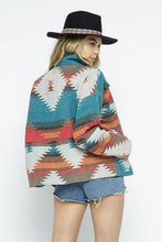 Load image into Gallery viewer, Soft Comfy Lightweight Aztec Pattern Jacket
