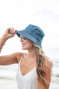 Ali's Corner Vintage Washed Distressed Bucket Hat