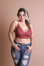 Carica l&#39;immagine nel visualizzatore di Gallery, Leto Plus Size Waistband Loop Lace Brami
