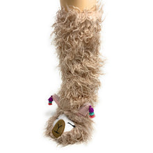 Carregar imagem no visualizador da galeria, Women&#39;s Llama  Sherpa Non Skid Slipper Socks
