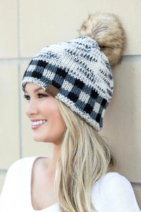 Ali's Corner CC Buffalo Pom Beanie