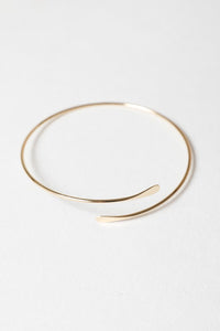 Leto Minimalist Design Arm Cuff Bangle Bracelet