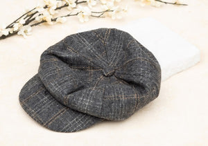 Ali's Corner Plaid Newsboy Caps