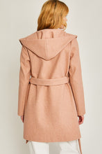 Carregar imagem no visualizador da galeria, JQ Fleece Belted Hoodie Coat
