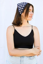 Load image into Gallery viewer, Leto Crochet American Flag Hair Bandana
