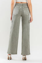 Ladda upp bild till gallerivisning, Vervet by Flying Monkey 90&#39;s Super High Rise Cargo Gray Denim Jeans
