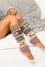 Carregar imagem no visualizador da galeria, Nordic Snowflake Leg Warmers
