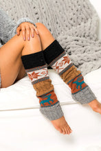 Carregar imagem no visualizador da galeria, Nordic Snowflake Leg Warmers
