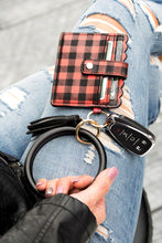 Carregar imagem no visualizador da galeria, Ali&#39;s Corner Buffalo Key Ring ID Wallet Bracelet
