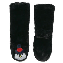 Carregar imagem no visualizador da galeria, Women&#39;s Penguin Cozy Sherpa Non Skid Slipper Socks
