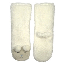 Carregar imagem no visualizador da galeria, Women&#39;s Sheep Sherpa Non Skid Slipper Socks
