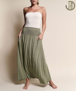 Fabina Organic Bamboo Maxi Skirt