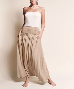 Fabina Organic Bamboo Maxi Skirt