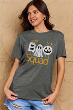 Load image into Gallery viewer, Simply Love BOO SQUAD Graphic Cotton T-Shirt
