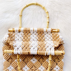 Ellison & Young Double Woven Bamboo Babe Tote
