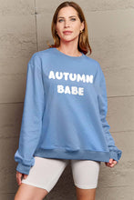 Загрузить изображение в средство просмотра галереи, Simply Love AUTUMN BABE Graphic Sweatshirt
