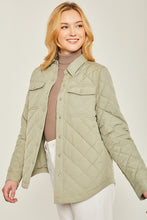 Cargar imagen en el visor de la galería, Woven Solid Bust Pocket Shacket
