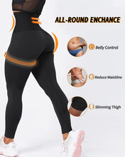 Load image into Gallery viewer, Corset Waist Buttery Soft leggings Body Shaper
