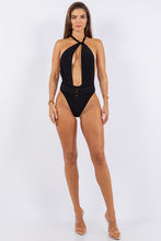 Cargar imagen en el visor de la galería, Mermaid Swimwear Deep V Cut Our Design One Piece Swimsuit
