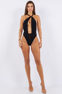 Mermaid Swimwear Deep V Cut Our Design One Piece Swimsuit