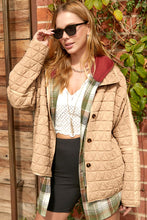 Load image into Gallery viewer, La Miel Quilted Button Down Jacket
