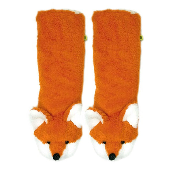 Women's Fluffy Fox Slipper Socks