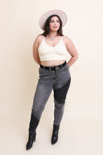 Load image into Gallery viewer, Leto Plus Size Seamless Padded Textured Brami
