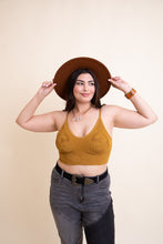 Cargar imagen en el visor de la galería, Leto Plus Size Seamless Padded Textured Brami
