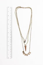 Load image into Gallery viewer, Leto Layered Point Pendant Boho Necklace
