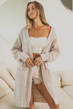 Ladda upp bild till gallerivisning, Bibi Twist Knitted Open Front Cardigan
