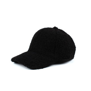 Ali's Corner Boucle Sherpa Teddy Bear Knit Ball Cap