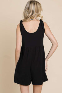 Culture Code Black Relaxed Fit Romper
