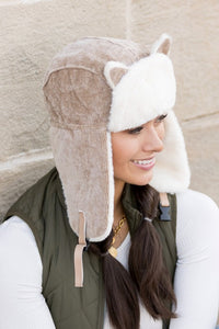 Ali's Corner Kitten Ear Trapper Hat