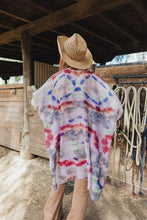 Load image into Gallery viewer, Leto Tie Dye Daydream Open Front Kimono
