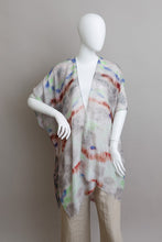 Carica l&#39;immagine nel visualizzatore di Gallery, Leto Tie Dye Daydream Open Front Kimono
