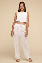 Load image into Gallery viewer, HYFVE Cotton Linen Top and Pants Set
