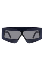 Load image into Gallery viewer, Cramilo EyewearRectangle Oversize Square Flat Top Sunglasses
